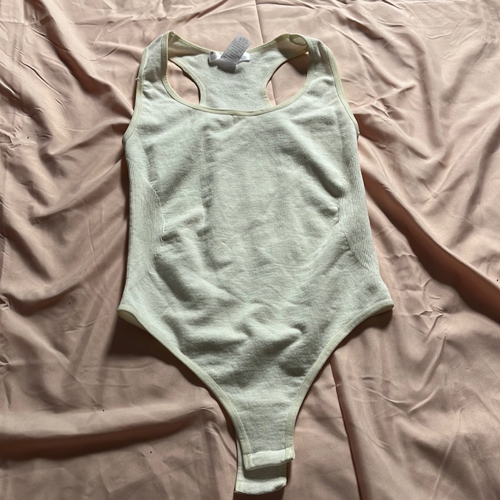 white bodysuit